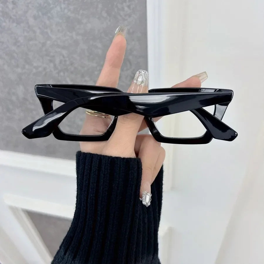 Fashion Elegant Square Eyeglasses Frames Women Men Transparent Clear Brand Designer Optical Casual Frame Oculos