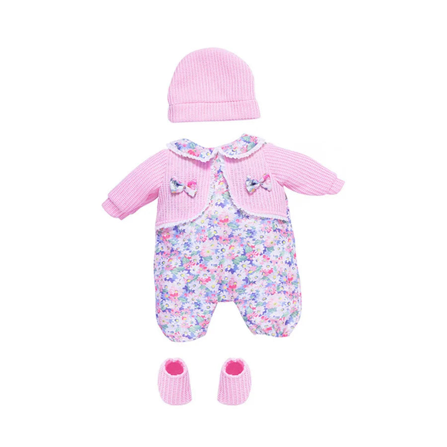 Cute Doll Unicorn Clothes For 18 Inch Doll Reborn Baby Doll Jumpsuits Outfit Kids Birthday OG Gift