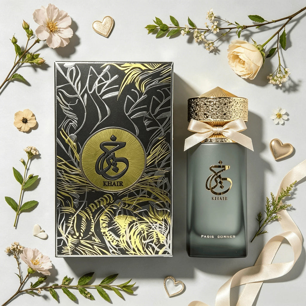 2026 Hot Paris Corner Khair Confection Unisex Perfume 100ml, Sweet Candy Scent with Elegant Packaging, Perfect Holiday Gift