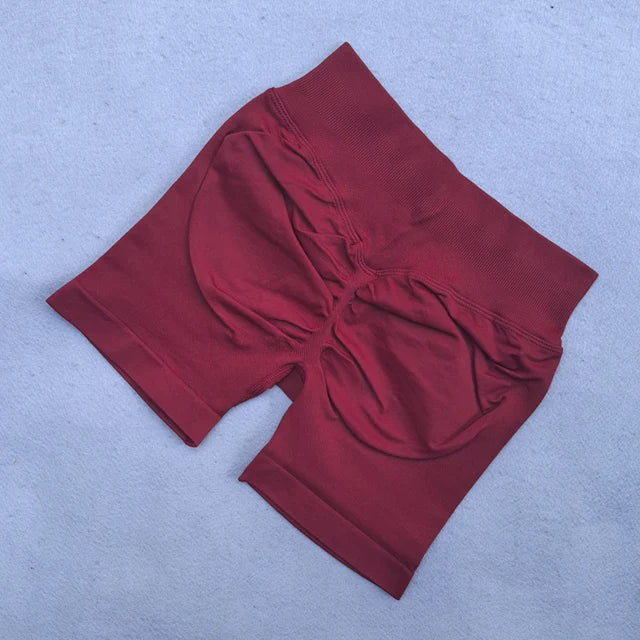 2 Pieces Yoga Set Women Backless Halter Tops High Waist Seamless Shorts Gym Suit Fitness Clothes Sportswear Workout Sets