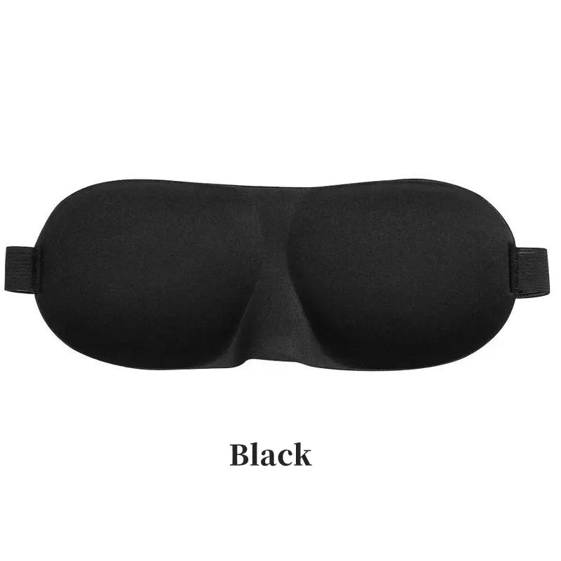 Comfortable Lightweight Eye Cover Soft 3D Contoured Sleeping Mask Breathable Eye Shade for Men and Women Night Travel Rest Aid