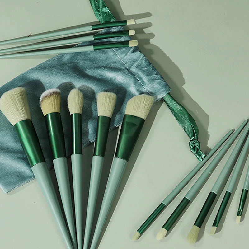 13Pcs Professional Beauty Powder Blush Brush Foundation Concealer Makeup Brush Set Beauty Make Up Brush Cosmetic MaquiagemMakeup