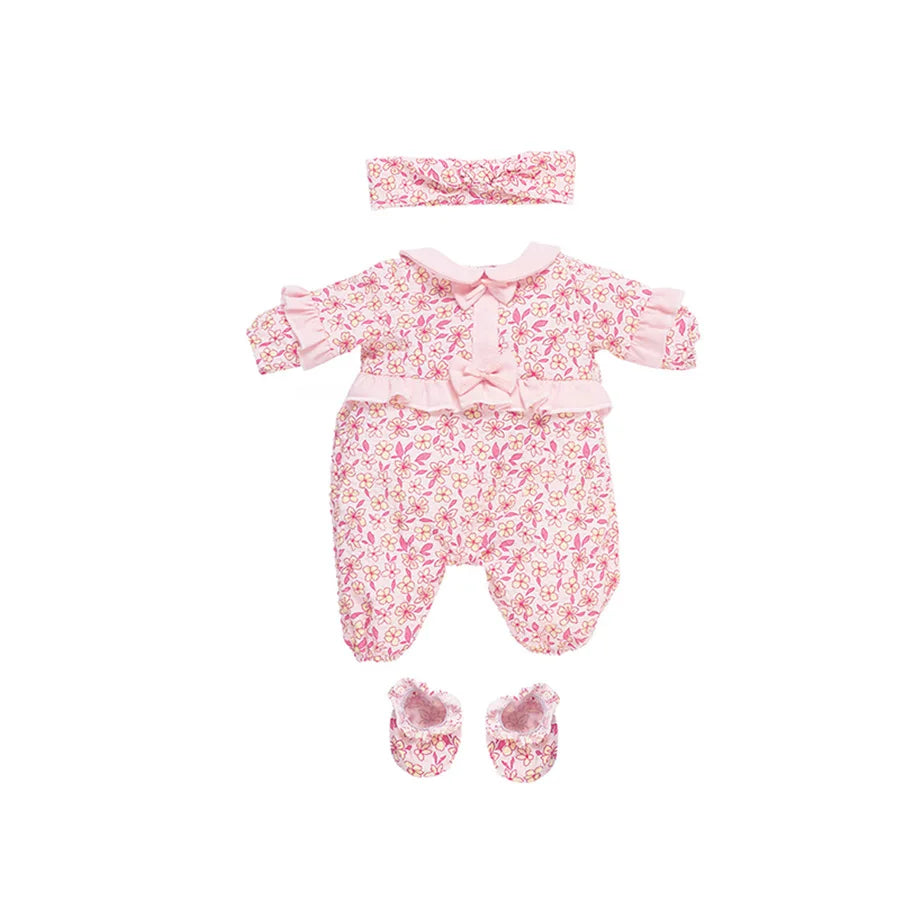 Cute Doll Unicorn Clothes For 18 Inch Doll Reborn Baby Doll Jumpsuits Outfit Kids Birthday OG Gift