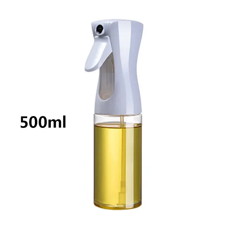 200/300/500ml Oil Spray Bottle BBQ Cooking Olive Oil Sprayer Plastic Baking Oil Spray Empty Bottle Vinegar Bottle Or  Oil brush