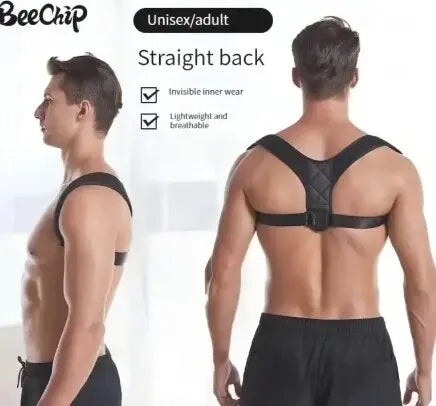 Back Posture Correction Belt Hunchback Prevention Correction of Sitting Posture Unisex Breathable Body Shaping