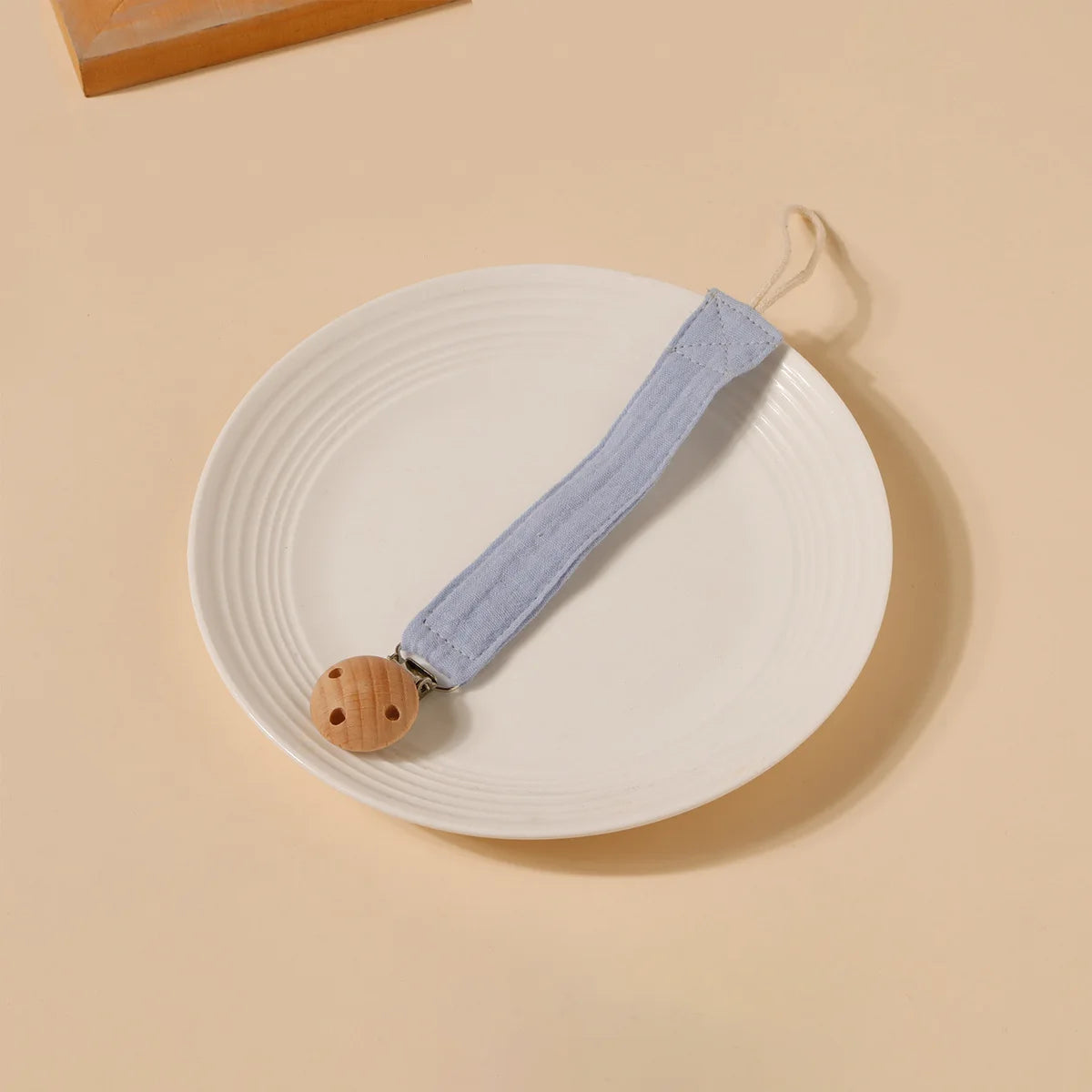 Baby Cute Printing Pacifier Clip Kid Beech Clip Cotton Holder Chain Nipple Bracket Holder For Newborn Gift Kids Toy Dummy Clip