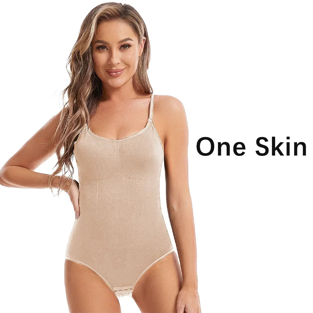 Drop Shipping Women Sexy Shapewear Seamless Slimming Butt Lifter Shaper Smooth Out Bodysuit Open Crotch High Elastic Body Suits