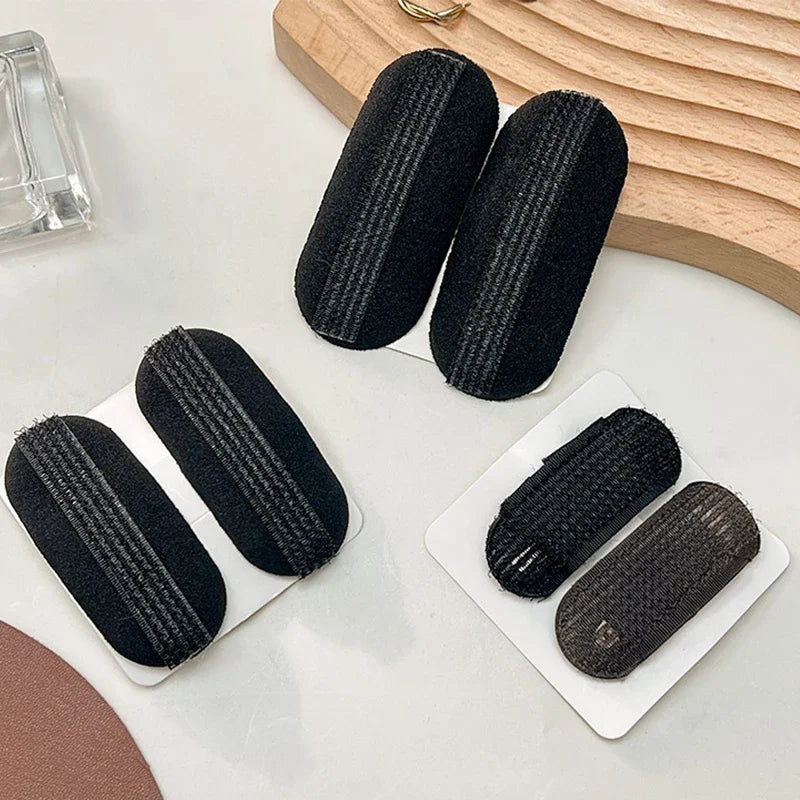 8/4/2PCS Puff Hair Head Cushion Hair Clips Invisible Volume Hair Base Fluffy Sponge Clip Bun DIY Hair Styling Tool for Women