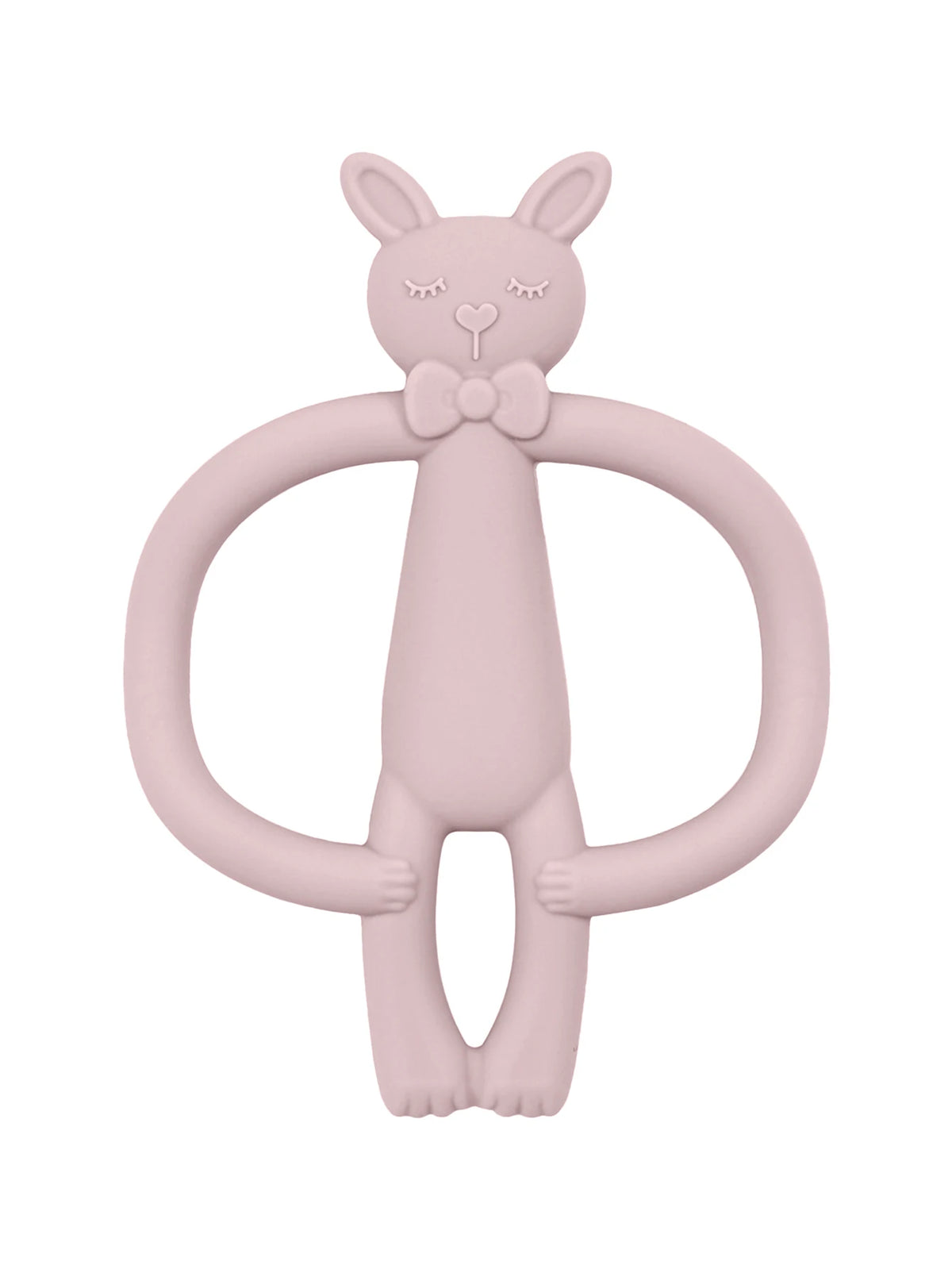 Color Kids 1PCS Silicone Teether Toys Baby Nursing Teether Gifts Newborn Cartoon Rabbit Teether Toys Teething Infant Chewing Toy