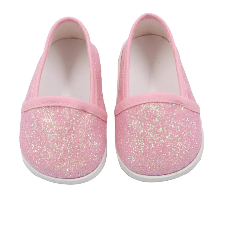 7 Cm Doll Shoes Clothes Handmade Boots For American 18 Inch Girl&43Cm Baby New Born,OG Doll Accessories Shoes Gift Festival Toy