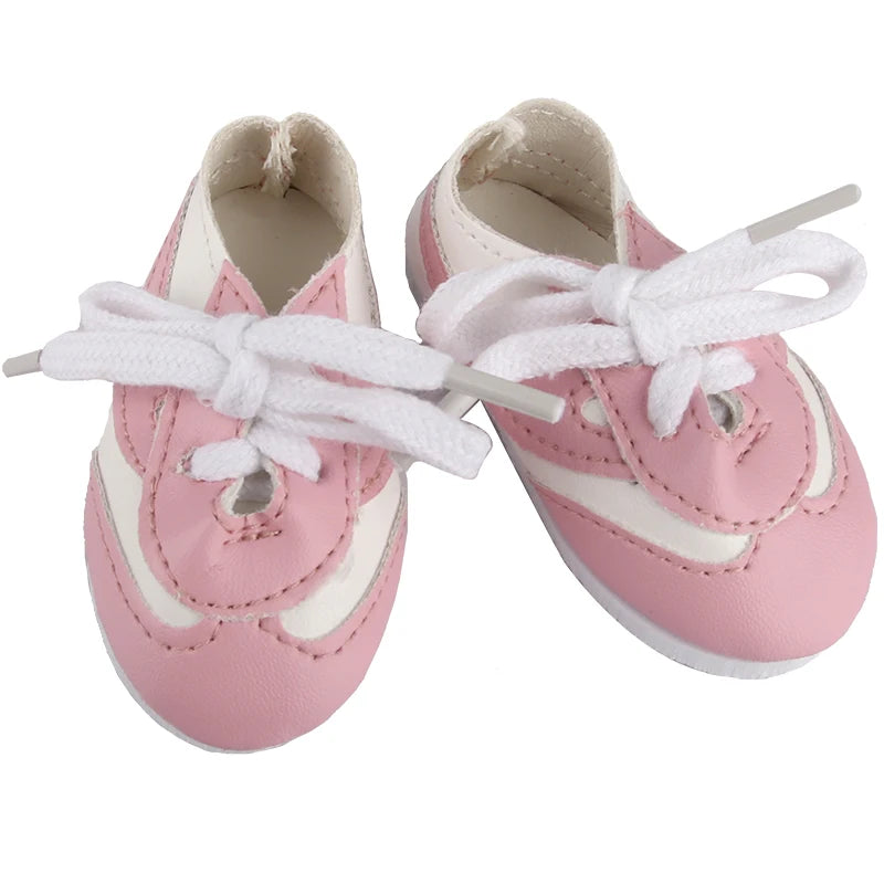 7 Cm Doll Shoes Clothes Handmade Boots For American 18 Inch Girl&43Cm Baby New Born,OG Doll Accessories Shoes Gift Festival Toy