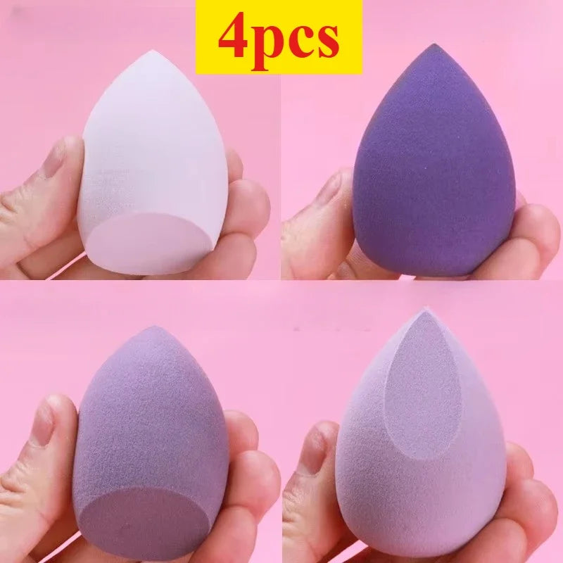 7Piece/18Piece Makeup Sponge Set, Suitable for Liquid BB Cream Powder Application, Makeup Egg Dry Wet Dual-Use Powder Puff