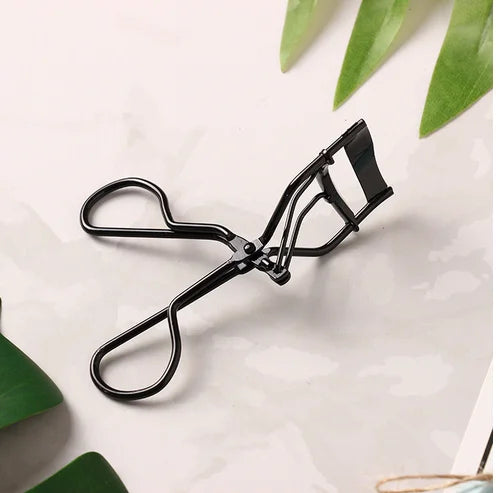 1Pcs Eyelash Curler Durable False Eyelashes Curler Clip Silicone Strip Beginner Makeup Cosmetic Beauty Tools Women Silver Black