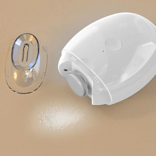 2 IN 1 Electric nail grinder and LED light automatic polishing and shaping device, suitable for baby mini care nail tools