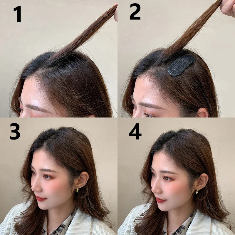 8/4/2PCS Puff Hair Head Cushion Hair Clips Invisible Volume Hair Base Fluffy Sponge Clip Bun DIY Hair Styling Tool for Women