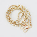 120cm Purse Chain Strap Crossbody Handbag Chains Replacement Leather Shoulder Bag Chain Straps Diy Women Girl Bag Part Accessory