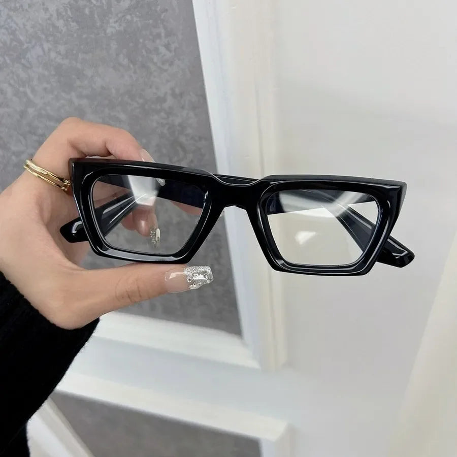 Fashion Elegant Square Eyeglasses Frames Women Men Transparent Clear Brand Designer Optical Casual Frame Oculos