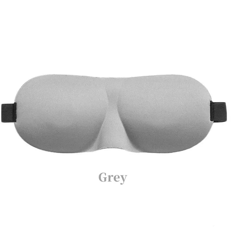 Comfortable Lightweight Eye Cover Soft 3D Contoured Sleeping Mask Breathable Eye Shade for Men and Women Night Travel Rest Aid