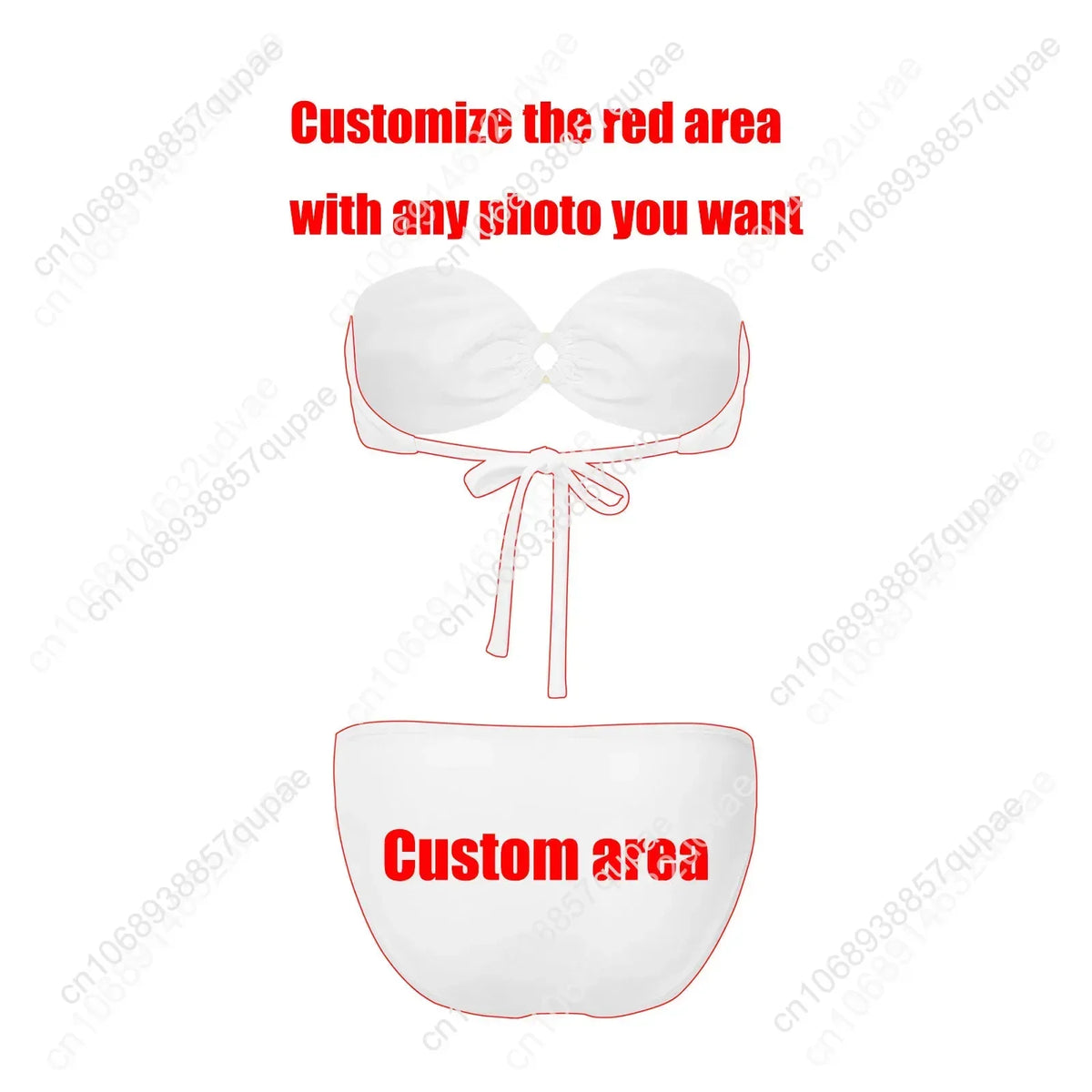Chris Brown Rapper Strapless Swimsuit Womens Bathing Suits Fashion Swimwear Pool Party Beach Sexy Bikini Customize Beachwear