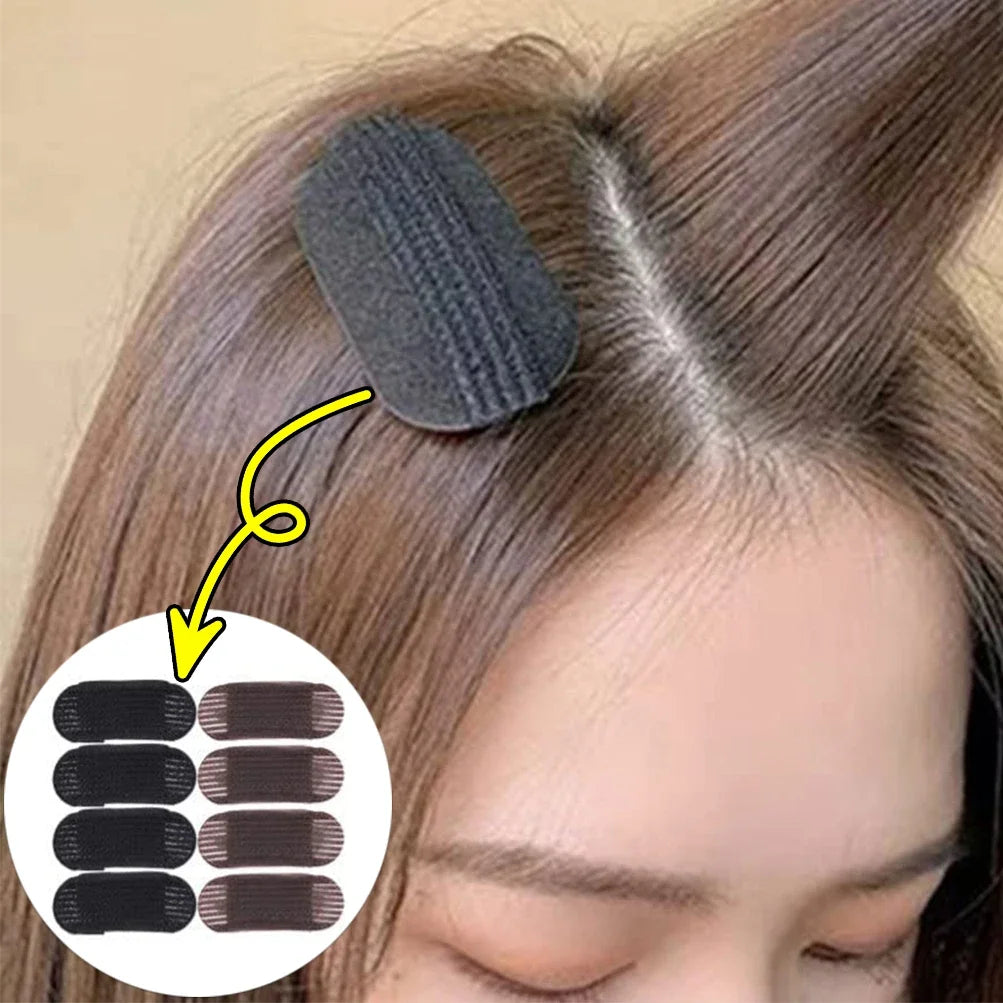 8/4/2PCS Puff Hair Head Cushion Hair Clips Invisible Volume Hair Base Fluffy Sponge Clip Bun DIY Hair Styling Tool for Women