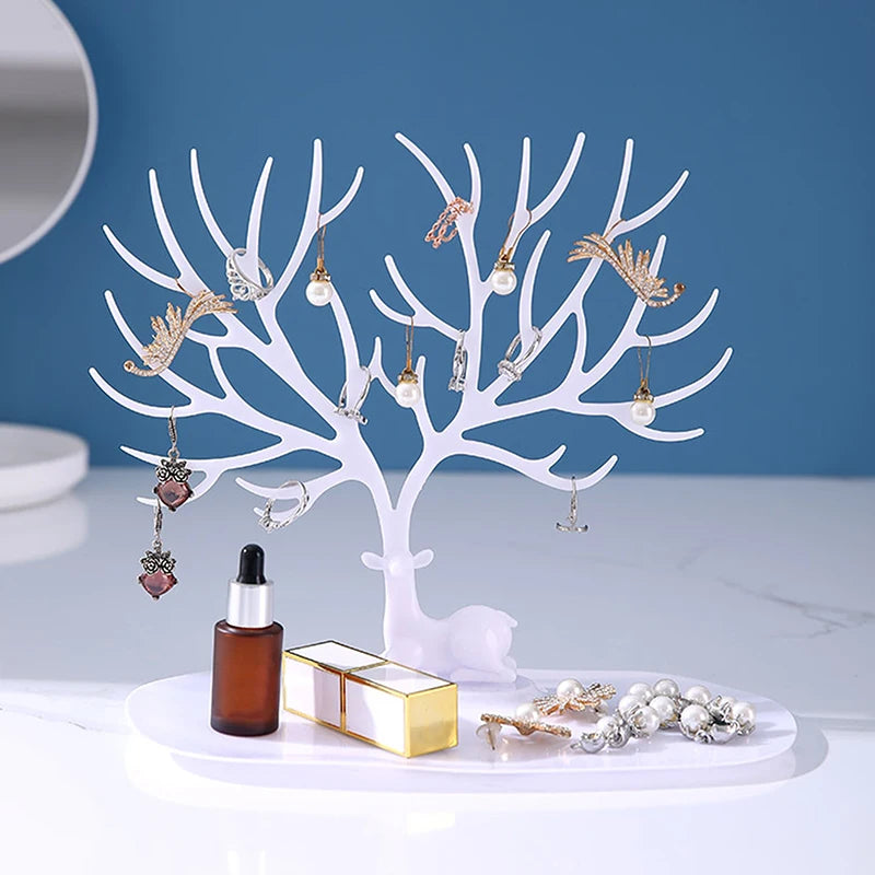 Antler Tree-shaped Jewelry Storage Rack Earrings Rings Bracelets Storage Rack Jewelry Display Rack Home Decoration Items