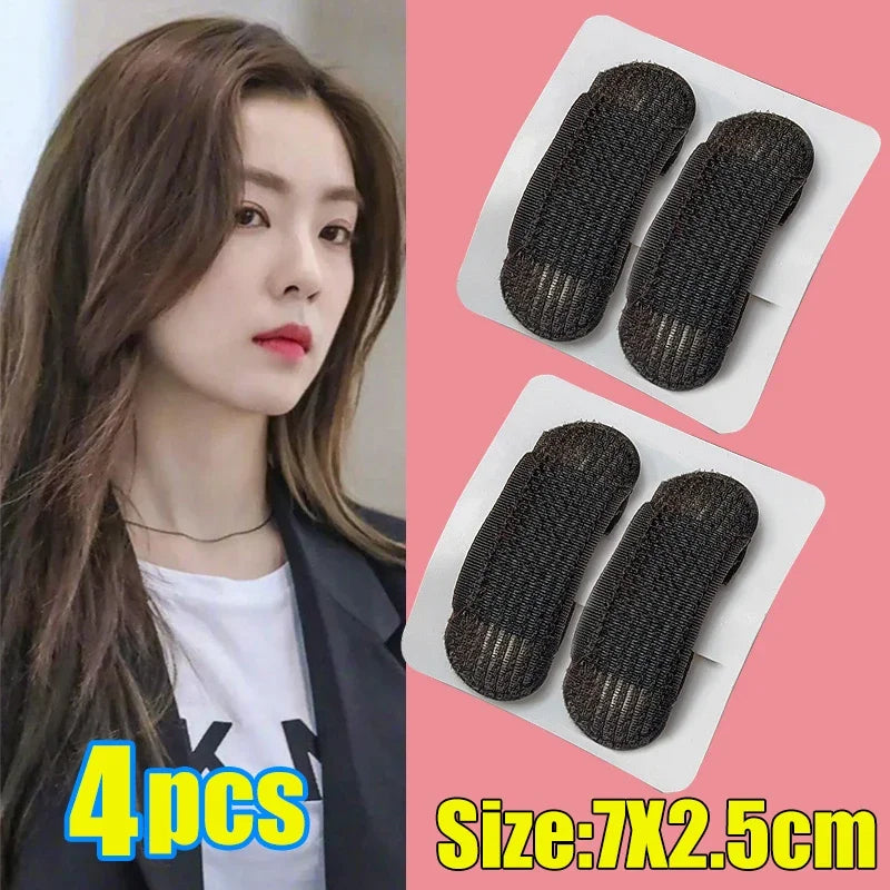 8/4/2PCS Puff Hair Head Cushion Hair Clips Invisible Volume Hair Base Fluffy Sponge Clip Bun DIY Hair Styling Tool for Women