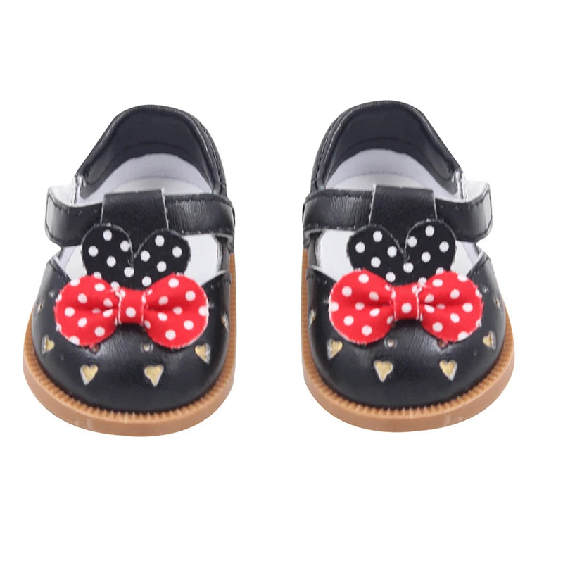 7 Cm Doll Shoes Clothes Handmade Boots For American 18 Inch Girl&43Cm Baby New Born,OG Doll Accessories Shoes Gift Festival Toy