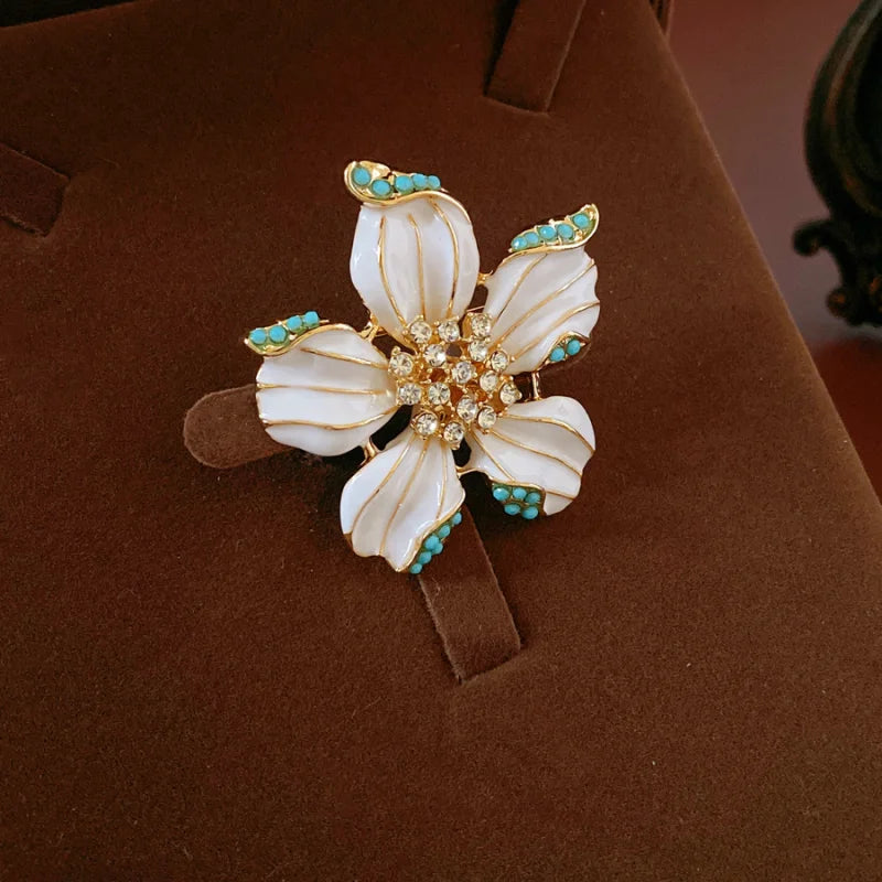 Fire Phoenix Phoenix Brooch Pins Delicate Long Fringe Brooches for Women Men Animal Bird Corsage Clothes Bags Party Accessories