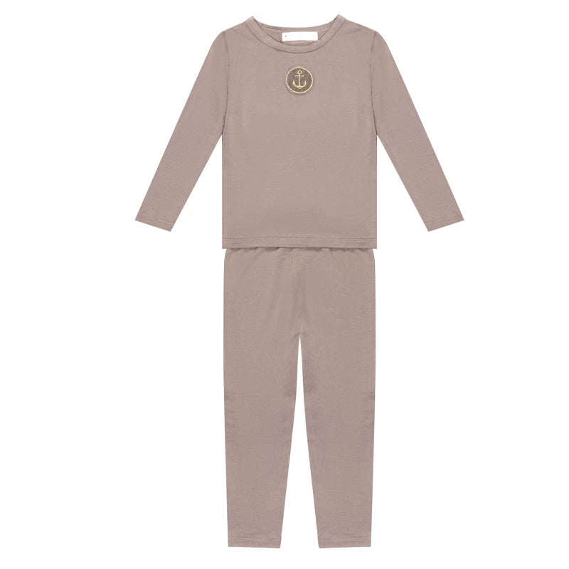 AS SS2026 modal cotton pj set children fashion family matching clothes kids boys girls comfortable casual clothing