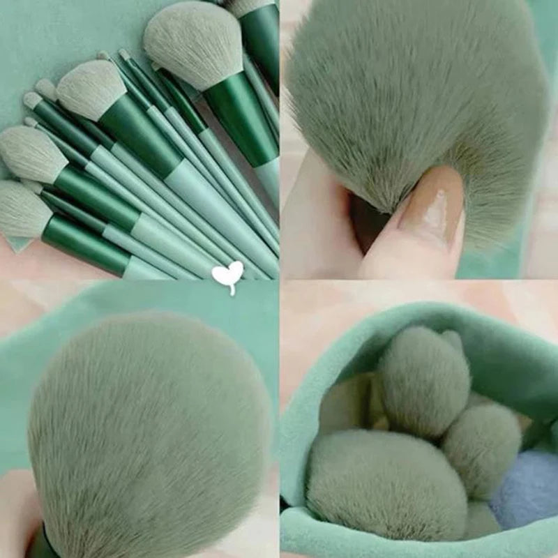 13Pcs Professional Beauty Powder Blush Brush Foundation Concealer Makeup Brush Set Beauty Make Up Brush Cosmetic MaquiagemMakeup