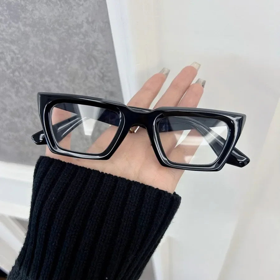 Fashion Elegant Square Eyeglasses Frames Women Men Transparent Clear Brand Designer Optical Casual Frame Oculos