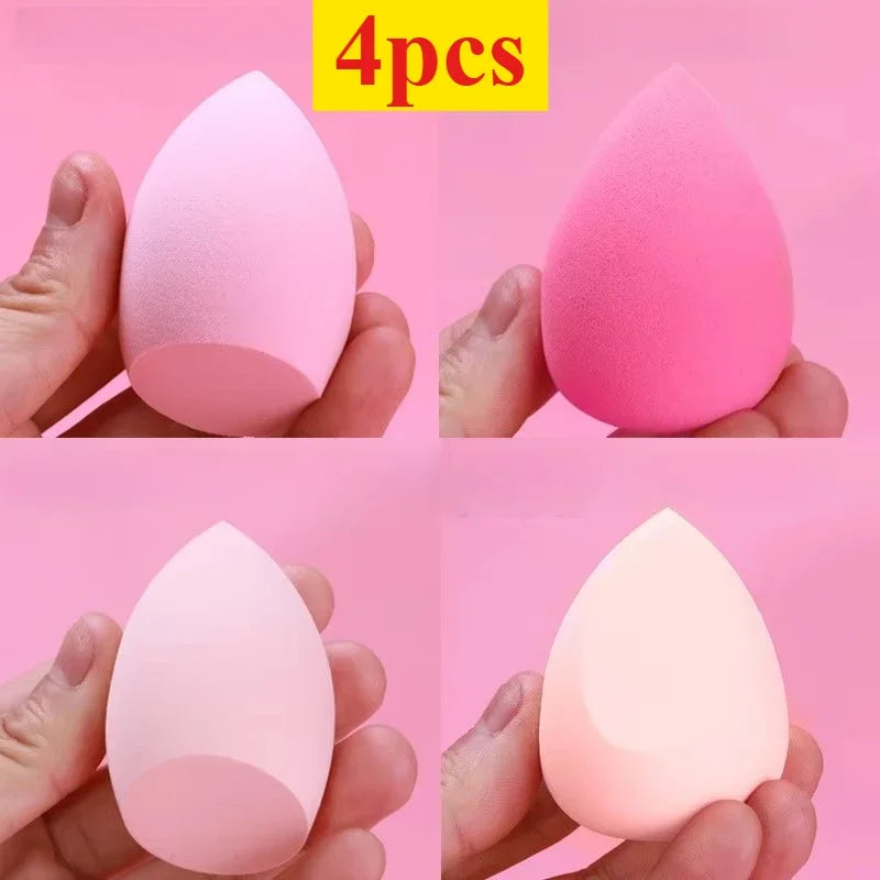 7Piece/18Piece Makeup Sponge Set, Suitable for Liquid BB Cream Powder Application, Makeup Egg Dry Wet Dual-Use Powder Puff