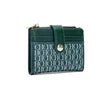 CH Luxury Brand Retro Design Business Card Bag Fashion Button Classic Folding Wallet Compact and Lightweight Women's Square Bag