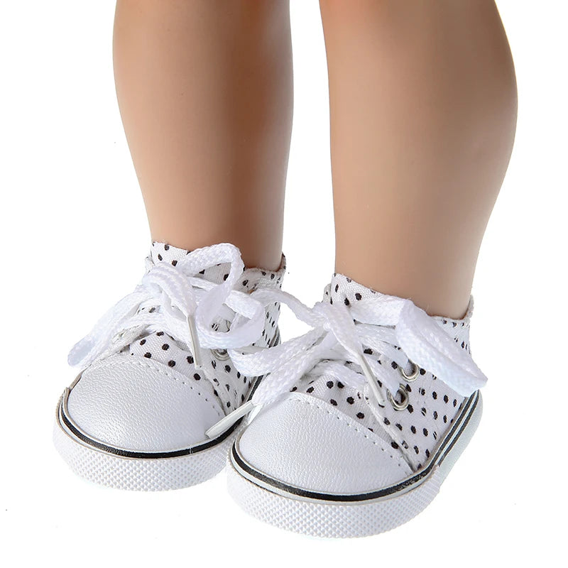 7 Cm Doll Shoes Clothes Handmade Boots For American 18 Inch Girl&43Cm Baby New Born,OG Doll Accessories Shoes Gift Festival Toy