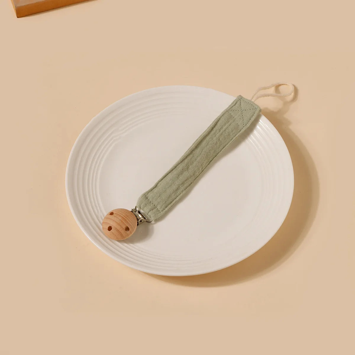 Baby Cute Printing Pacifier Clip Kid Beech Clip Cotton Holder Chain Nipple Bracket Holder For Newborn Gift Kids Toy Dummy Clip